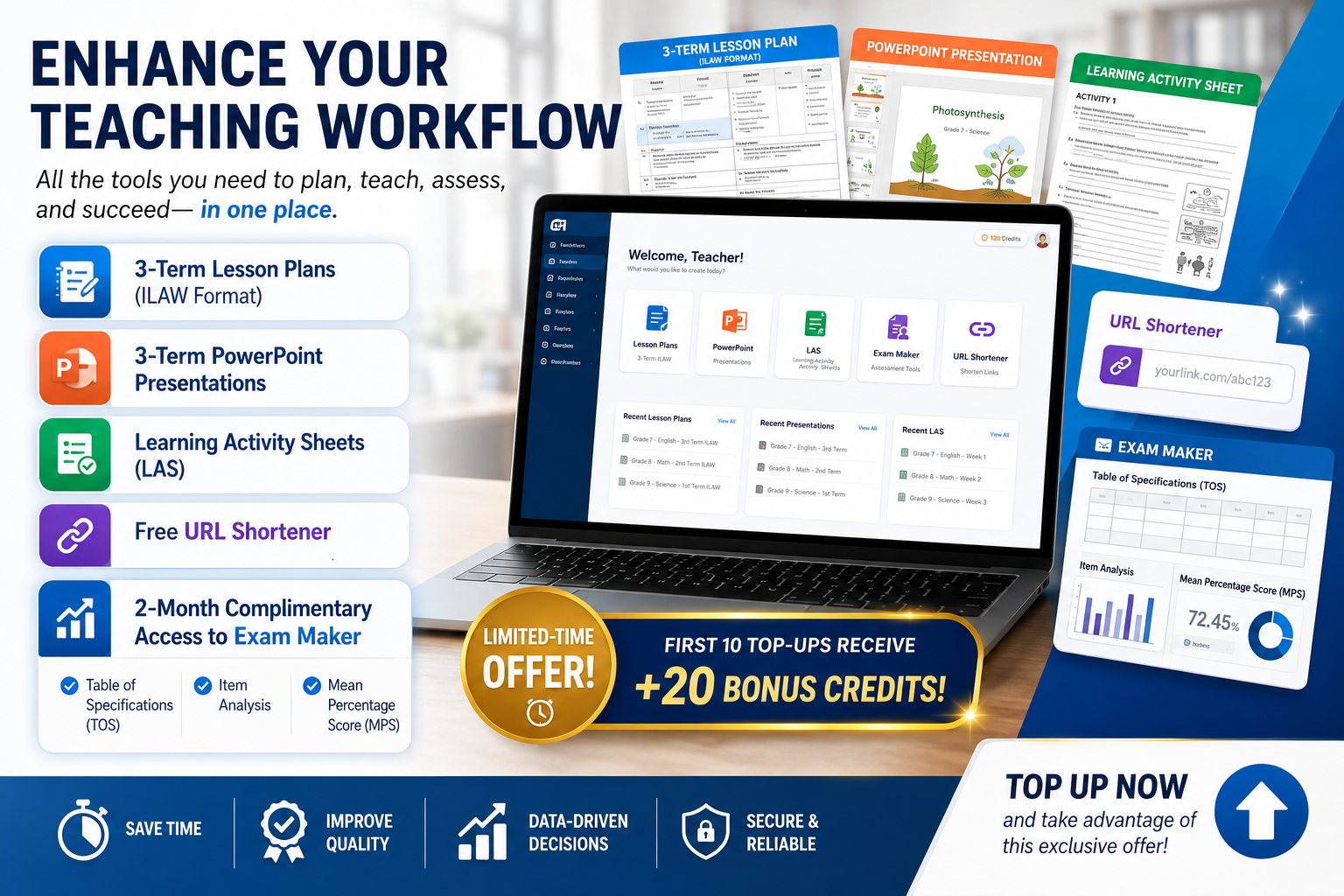 Enhance Your Teaching Workflow — Get Started Free